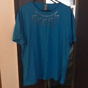 Arizona rhinestone Tee